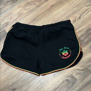 Black Jamaica Women's Shorts